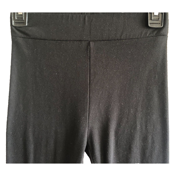 Lou & Grey Black Opaque Mid Rise Leggings Regular Size XS Tag-less - Picture 3 of 5